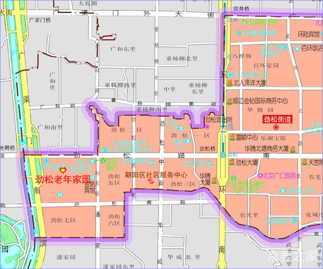 北京市朝阳区劲松老年家园