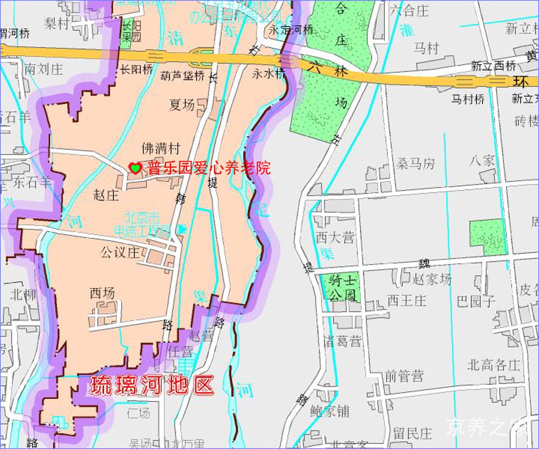 北京长阳普乐园爱心养老院